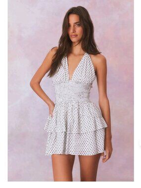 poupette st barth sasha v mini dress Poupette St Barth - Mini Dress Sasha